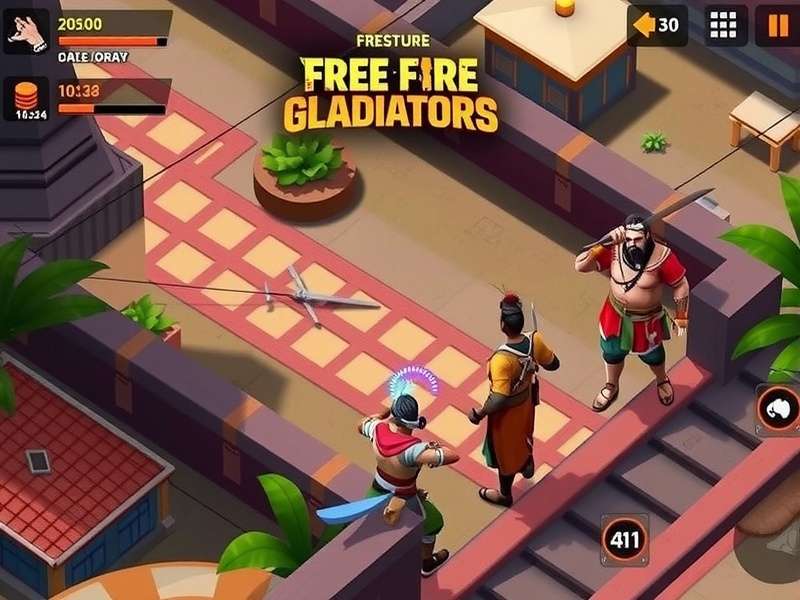 Free Fire Ganges Gladiators Gameplay Screenshot